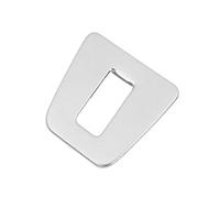 Bande Décorative Autocollants Voiture En Acier Inoxydable Pour Panneau Boutons Commutation Pour VW Pour Tiguan 2 Pour MK2 2016 2017 2018(Argent)