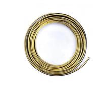 Bande Décorative Cadre Navigation Autocollant De Garniture Intérieure 5M Pour VW Pour Golf 5 6 7 Pour Polo PourJetta Pour Beetle Pour Tiguan Pour Atlas Pour GTI Accessoires(Gold)