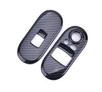 Bande Décorative Cadre Navigation Autocollant Panneau Commande Commutateur Lève Vitre Voiture,Garniture D Couverture Style Moulures Intérieures Pour Cooper Pour F55 Pour F56(F56 2PCS)