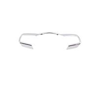 Bande Décorative Cadre Navigation Pour Jaguar Pour F TYPE 2013-2023 ABS Fibre De Carbone Noir Mat Argent Cadre Volant Voiture Garniture Autocollant Accessoires(1)