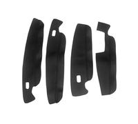 Bande Décorative Cadre Navigation Pour VW Pour Touran 2016 2017 2018 Garniture Panneau Porte Cuir Souple Protection Style Automobile D'accoudoir(Door armrest Black)