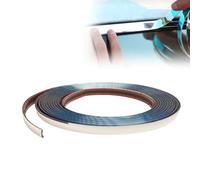 Bande décorative chromée autocollante pour voiture - 15 mm x 12 m - Film décoratif autocollant - Chromé - Universel - Pour carrosserie et fenêtre de voiture - Décoration extérieure (15 mm x 12 m)