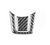 Bande Décorative Contrôle Central Pour Jaguar Pour F-type Pour X152 2013-2024 Autocollant De Garniture Volant Intérieur Fibre Carbone Forme(Black Carbon fiber)