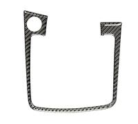 Bande Décorative Contrôle Central Pour VW Pour Golf 7 Pour Mk7 2013-2019 Autocollant De Garniture Panneau Boîte Vitesses Transmission Automatique Fibre Carbone(Style A,For Right-hand drive)