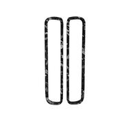 Bande Décorative Contrôle Central Pour VW Pour Passat Pour B6 2006-2011 Autocollant De Protection Tableau Bord Sortie D'air Désembuage Noir Piano(Forged Carbon)