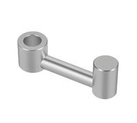 Bande décorative Crochet D'appui-tête Siège Voiture en Alliage D'aluminium pour Support Rangement Siège Arrière Automatique(Argent)