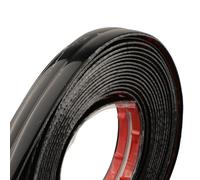 Bande décorative d'angle murale en PVC de 6 m x 2 cm - Ligne de plinthe pour coins intérieurs et extérieurs, bordure dorée/blanc/noir/argent pour Ho (6 m x 2 cm, doré)