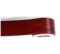 Bande décorative murale, Adhesive PVC Skirting Baseboard Sticker Marble Wood Grain Multiple Sizes(Ya10203,12x500cm)