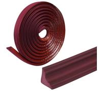 Bande décorative murale, Self-Adhesive Wall Inner Corner Trim, Quadrant Trim, Multicolor, 2/5m, Home Decoration(Wine Red,5m)