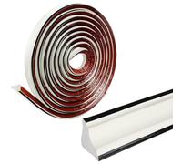 Bande décorative murale, Self-Adhesive Wall Inner Corner Trim, Quadrant Trim, Multicolor, 2/5m, Home Decoration(White Black Edge,5m)