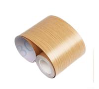 Bande Décorative pour bois PVC 5x1000cm Imperméable Bande Décorative(C) | Imperméable PVC, fini pour bois réaliste, 5cm de large, 10 mètres de long, pour idéal salle de bain