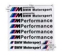 Bande décorative pour voiture, autocollants en relief pour coffre, pour Bmw M Power Performance E28 E30 E34 E36 E46 E60 E90 F84 F87 X1 X3 X5 X6