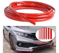 Bande décorative rouge pour pare-chocs de voiture, bande de protection pour porte et fenêtre de voiture, bande décorative pour porte de voiture, bande Anti-collision pour carrosserie, 3M/5M 8mmx5m