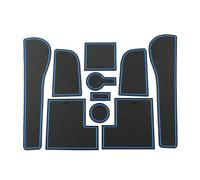 Bande Décorative Tapis Antidérapant Pour Rainures Portière Voiture En Silicone Pour VW Pour Golf 7 Pour MK7 2013-2019(Noir)