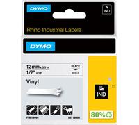 Bande d'écriture vinyle DYMO largeur : 12 mm longueur : 5,5 m blanc