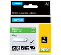 Bande d'écriture vinyle DYMO largeur : 19 mm longueur : 5,5 m vert