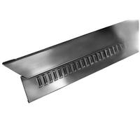 Bande d'égoût ventilé - kit de 10 bandes - anthra-zinc - ép.0.65 mm - lg 2m - 211036000