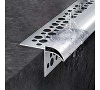 Bande d'égouttement en Bec d'aigle pour gouttières, Ligne d'égouttement d'avant-Toit de Mur extérieur, Rail de moulure en Aluminium, Bande de Protection de Bord de Mur/fenêtre pour