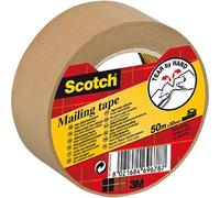 Scotch Ruban adhésif papier kraft P5050F6 110 µ 50 mm x 50 m Marron