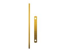 Bande d'enfilage Leitz 17120000 métal or 100 pcs/paquet
