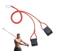 Bande d'entraînement de résistance de baseball - Corde en latex multicolore pour entraînement de lancer, cordon élastique de baseball, extracteur de force athlétique | Sangle de tension portable pour