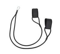 Bande d'entraînement d'exercice Portable, entraînement de Force des Bras, Bande élastique en Latex Souple, Bandes d'exercice adaptées aux Parents pour Le Yoga, la Salle de Sport (Black)