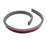 Bande d'escalade conçue pour balayer les robots avec rampe en silicone flexible pour les transitions de seuil et les applications de barrière d'eau (gris)