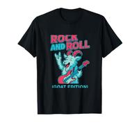 Bande dessinée au néon Rock and Roll (édition Goat) T-Shirt