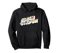 Bande dessinée avec Logo à Texte rétro Flash Gordon Sweat à Capuche