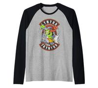 Bande dessinée de Lynyrd Skynyrd Breeze Monster Gearhead Muscle Car Rock Manche Raglan