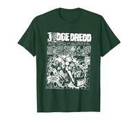Bande dessinée Judge Dredd : Le Premier Dredd, 2000 AD T-Shirt, Homme, Vert Forêt, XL