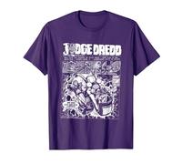 Bande dessinée Judge Dredd : Le Premier Dredd, 2000 AD T-Shirt, Homme, Violet, L