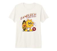 Bande dessinée rétro de Bamburgh Castle Beach Soul Surfer '78 T-Shirt Haut de Gamme
