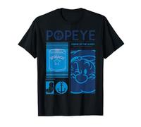 Bande dessinée rétro Popeye Sailor Man Spinach Friend of The Waves T-Shirt