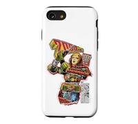 Bande dessinée rétro Psi-Judge Anderson 2000 AD Coque pour iPhone SE (2020) / 7/8