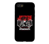 Bande dessinée rétro Psi-Judge Anderson Lawgiver 2000 AD Coque pour iPhone SE (2020) / 7/8