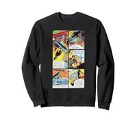 Bande dessinée rétro sur Le Vaisseau Spatial Flash Gordon en orbite Sweatshirt