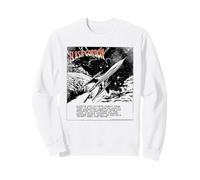 Bande dessinée rétro sur Le Vaisseau Spatial Flash Gordon en orbite Sweatshirt