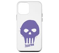 Bande dessinée rétro The Phantom Purple Skull Graffiti Paint Coque pour iPhone 12 Mini