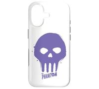 Bande dessinée rétro The Phantom Purple Skull Graffiti Paint Coque pour iPhone 17