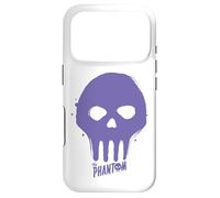 Bande dessinée rétro The Phantom Purple Skull Graffiti Paint Coque pour iPhone 17 Pro