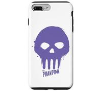 Bande dessinée rétro The Phantom Purple Skull Graffiti Paint Coque pour iPhone 7 Plus/8 Plus