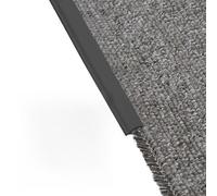 Bande d'étanchéité auto-adhésive à pression plate, fabriquée en caoutchouc souple avec support autocollant, imperméable et résistante aux taches.(Black)