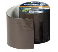 Bande d'étanchéité autocollante - bitume - caoutchouc - largeur 100 mm - gris -