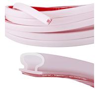 Bande d'étanchéité autocollante en caoutchouc blanc 10mm x 6mm x 15m, Joint en Fenêtres et portes/anti-collision/Insonorisation/étanche à l'eau/étanche à la poussière