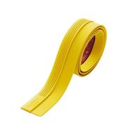 Bande d'étanchéité autocollante en silicone pour porte et fenêtre - 1 m - Jaune