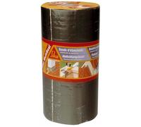 SIKA - Bande d'étanchéité autocollante pour la réparation de toiture/gouttière Multiseal Gris-vert (RAL 7009) - Multisupports - Résistant aux UV/Déchirure - Peut-être peint - 300mm x 10m