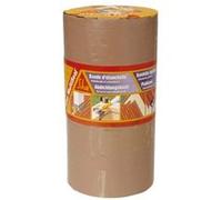 SIKA - Bande d'étanchéité autocollante pour la réparation de toiture/gouttière Multiseal Terre Cuite - Multisupports - Résistant aux UV/Déchirure - Pose facile -Peut-être peint - 300mm x 10m