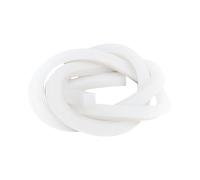 Bande d'étanchéité carrée en caoutchouc, Bande Carrée en Caoutchouc Silicone Blanc Plusieurs Tailles 5 mètres