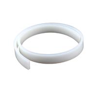 Bande d'étanchéité carrée en caoutchouc, Bandes d'étanchéité plates carrées imperméables en Silicone blanc, tailles multiples